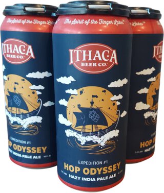 Ithaca Hop Odyssey IPA 4pk 16oz Cans