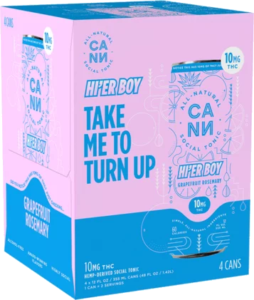Cann Hi Boy Grapefruit Rosemary 10mg THC