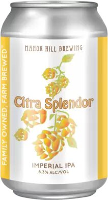 Manor Hill Citra Splendor Double Ipa 6pk Cans