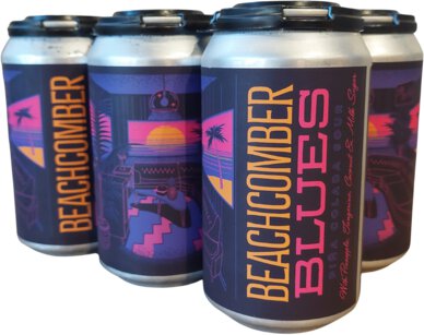 Wet City Beachcomber Blues Pina Colada Sour 6pk Cans
