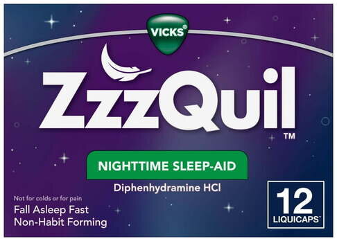 Vicks Zzzql Sleep Aid Lc 12ct