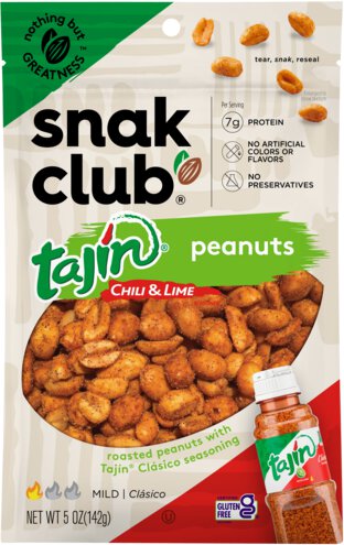 Snak Club Tajin Crunchy Chili Lime Peanuts