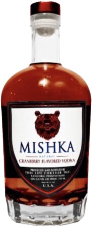 Mishka, Cranberry Flavored Vodka (375ml)-US