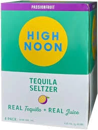 High Noon Tequila Seltzer Passionfruit