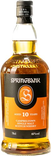 Springbank 10 Year Old Single Malt Scotch