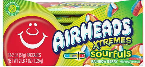 Airheads Xtremes Rainbow Berry Belts