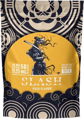 Slash Yuzu Flavored 10mg THC Gummies