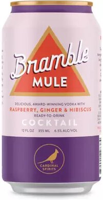 Cardinal Spirits Bramble Mule RTD Cocktail Cans