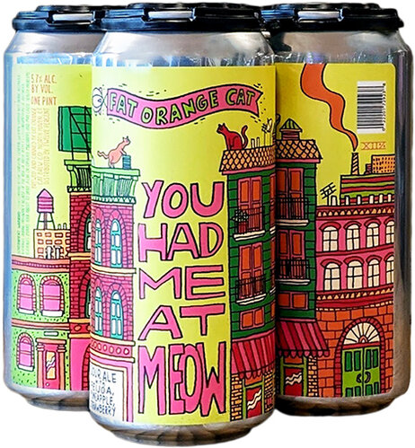 Fat Orange Cat You Had At Me Meow Sour Ale Limited Release
