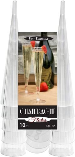 Glassware Plastic Champ Flute