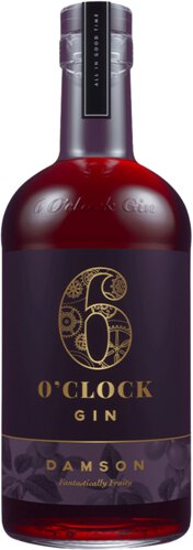 6 O Clock Damson Gin 750ml