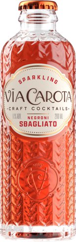 Via Carota Negroni Sbagliato Sparkling Cocktail