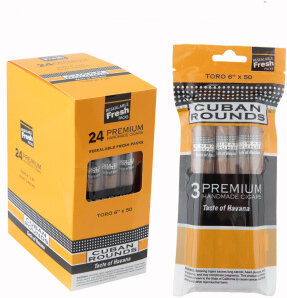 Cigar Cuban Rounds Cigar Toro Natural