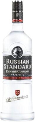 Russian Standard Vodka W 2 Shot Glasses Gift Pack