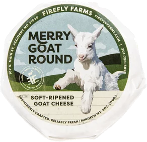 Firefly Merry Goat Round Soft Ripened Goat Cheese
