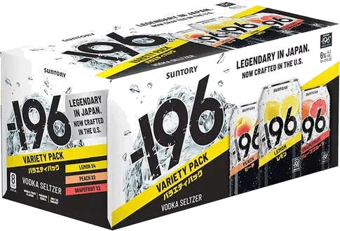 Suntory -196 Vodka Seltzer Variety Pack