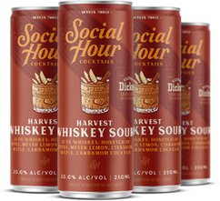 Social Hour Cocktails Harvest Whiskey Sour Limited Edition