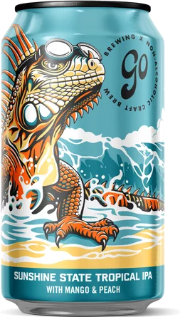 Go Brewing Sunshine State Tropical IPA Non-Alcoholic