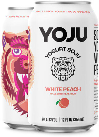 Yoju Yogurt Soju White Peach Cn