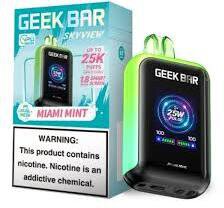 Digiflavor Sky Geek Bar 25k Puffs Miami Mint