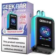Digiflavor Sky Geek Bar 25k Puffs Peach Blue Slushy