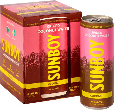 Sunboy Spiked Coconut Water - Coconut