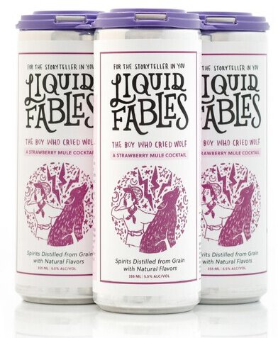 Liquid Fables Boy Who Cried Wolf Strawberry Mule Cocktail Beacon New York