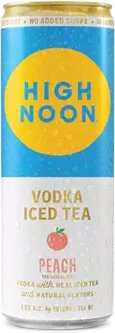 Highnoon Cktl Vodka Iced Tea Peach