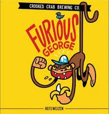 Crooked Crab Furious George Hefeweizen
