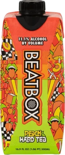 Beatbox Peach Hard Tea