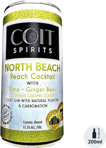 Coit Spirits North Beach Peach Cocktail