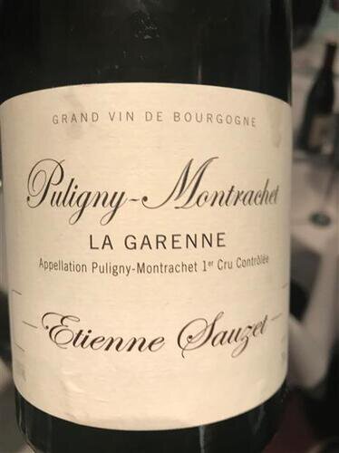 ETIENNE SAUZET PULIGNY MONTRACHET