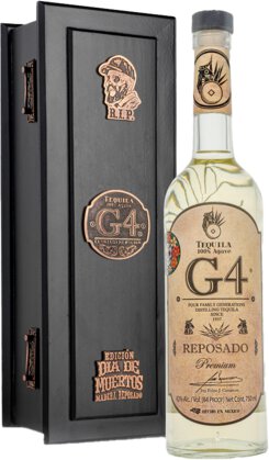 G4 Tequila Madera Reposado Tequila 100 De Agave Edicion Dia De Muertos