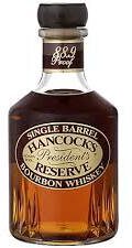 Hancock's President's Reserve Single Barrel Bourbon Whiskey 750ml
