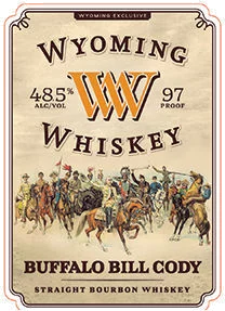 Wyoming Whiskey Buffalo Bill Cody Straight Bourbon