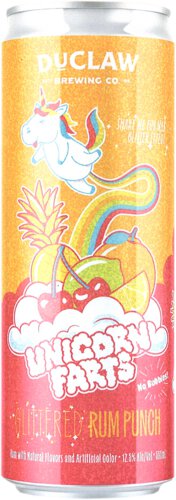 Duclaw Unicorn Farts Glittered Rum Punch