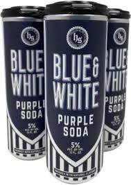 Hidden Still Blue & White Purple Soda