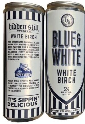 Hidden Still Blue & White White Birch