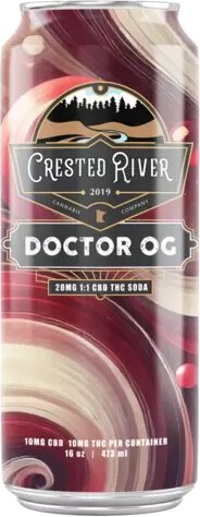 Crested River Doctor OG 10mg THC