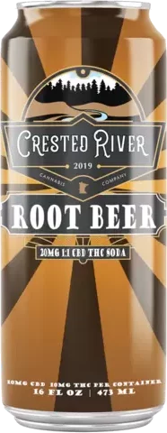 Crested River Root Beer 10mg THC