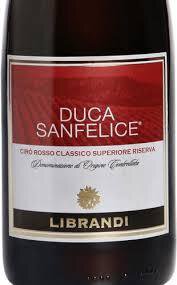 Librandi Duca Sanfelice Cirò Rosso Classico Superiore