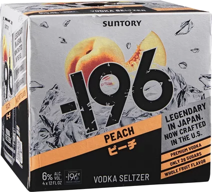 196 Suntory Peach Vodka Seltzer