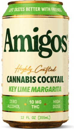 Amigos Cannabis Cocktail Key Lime Margarita