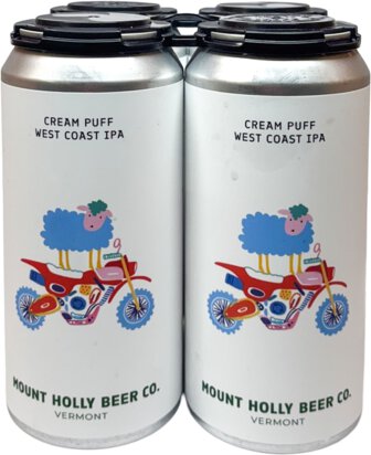 Mount Holly Beer Cream Puff IPA