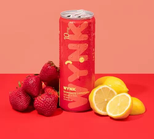 Wynk Lemonade Strawberry 10mg Thc