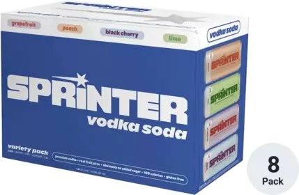 Sprinter Vodka Soda Variety Pack