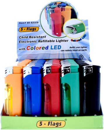 5 Flags Lighter