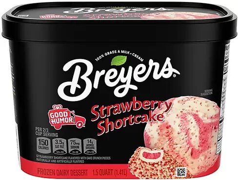 Breyers Strawberry Shortcake