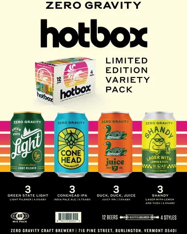 Zero Gravity Hot Box Variety Pack