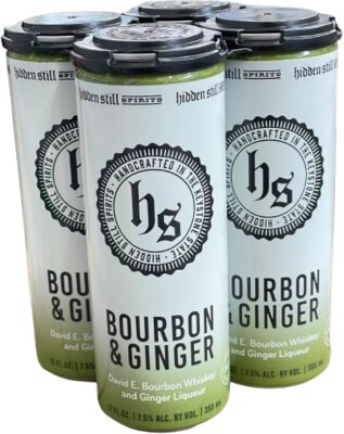 Hidden Still Bourbon And Ginger Cocktail